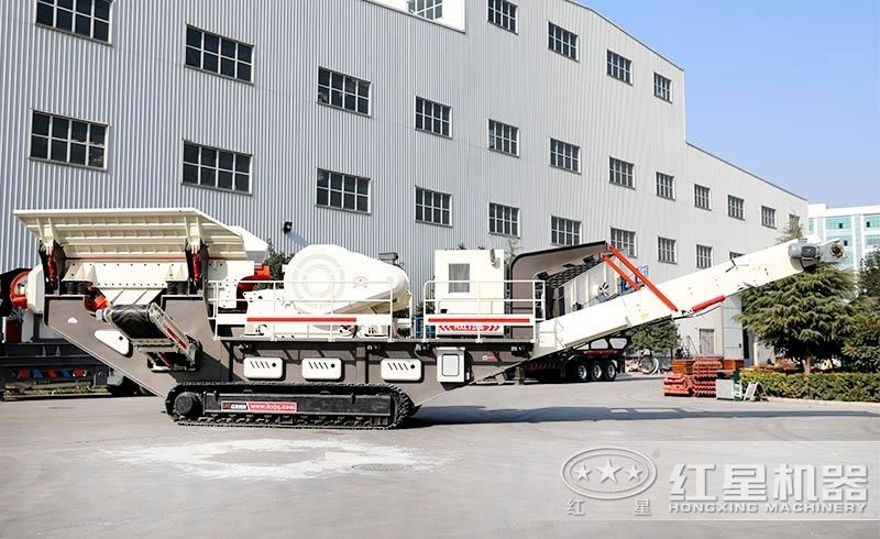 履帶式車(chē)載流動(dòng)破碎機(jī)