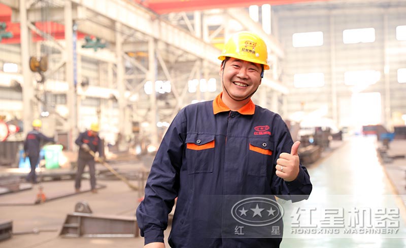鄭州紅星機(jī)器碎石機(jī)械生產(chǎn)車(chē)間