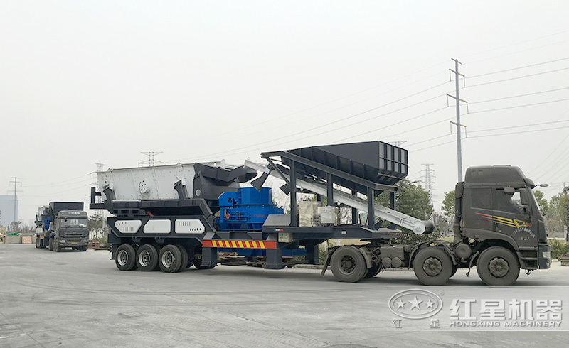 移動式砂礫石制砂機(jī)